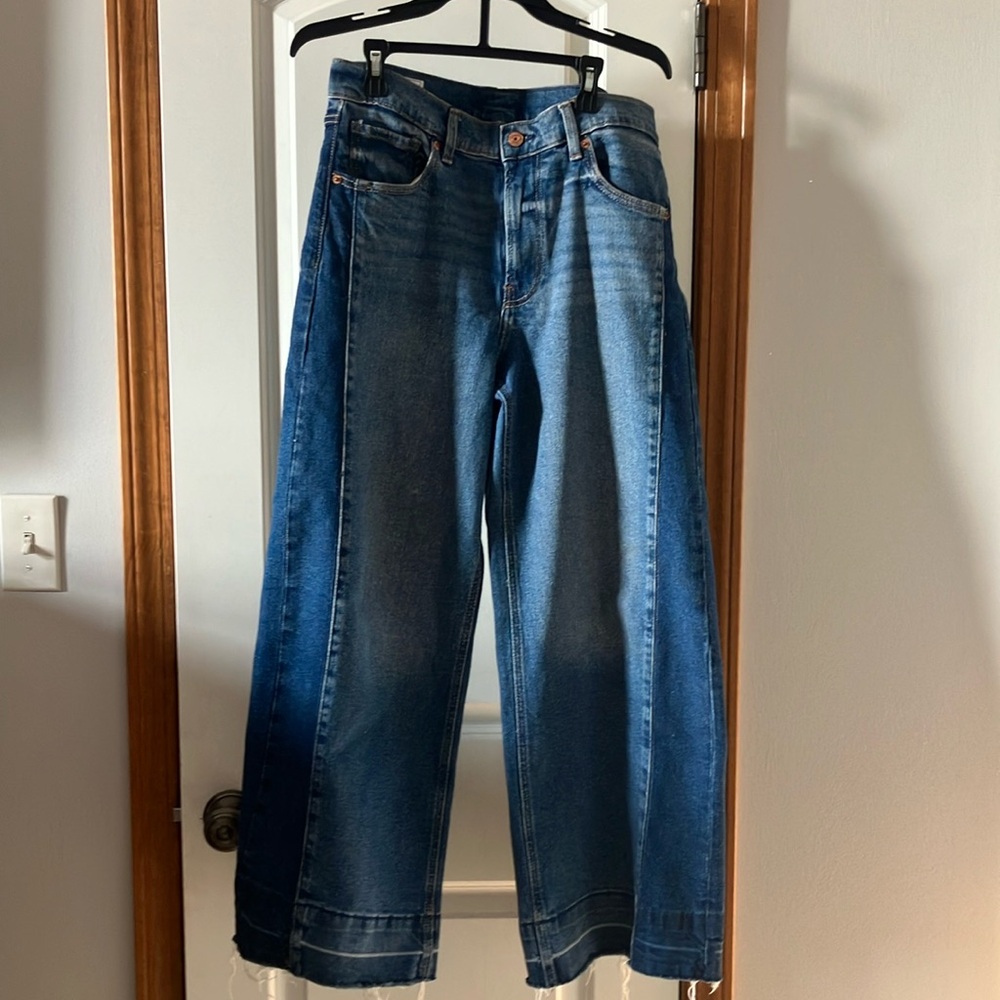High Rise Stride Gap Jeans